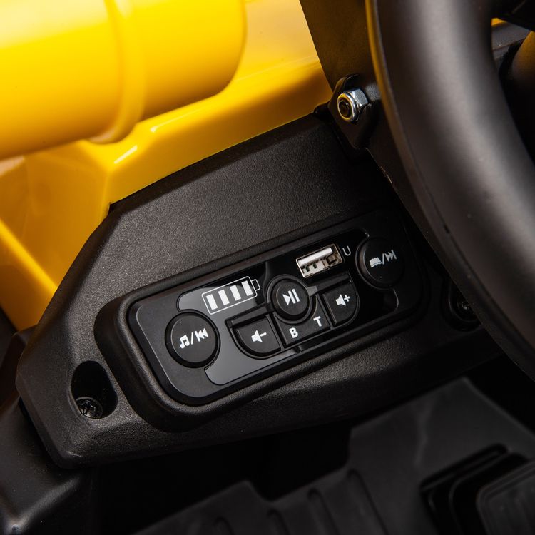 CAT Loader 12V 1-Seater Ride on Car