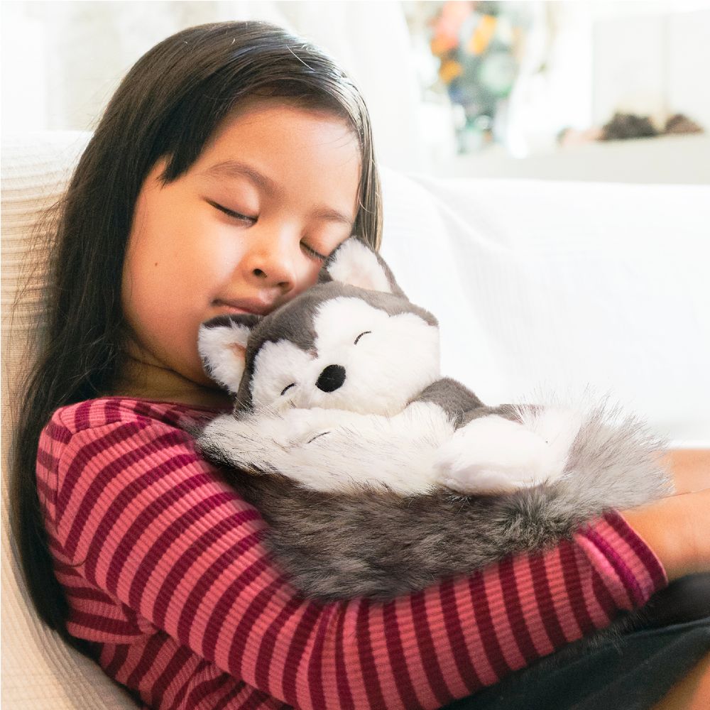 FAO Schwarz - 10” Big Tails Husky Plush - Plush