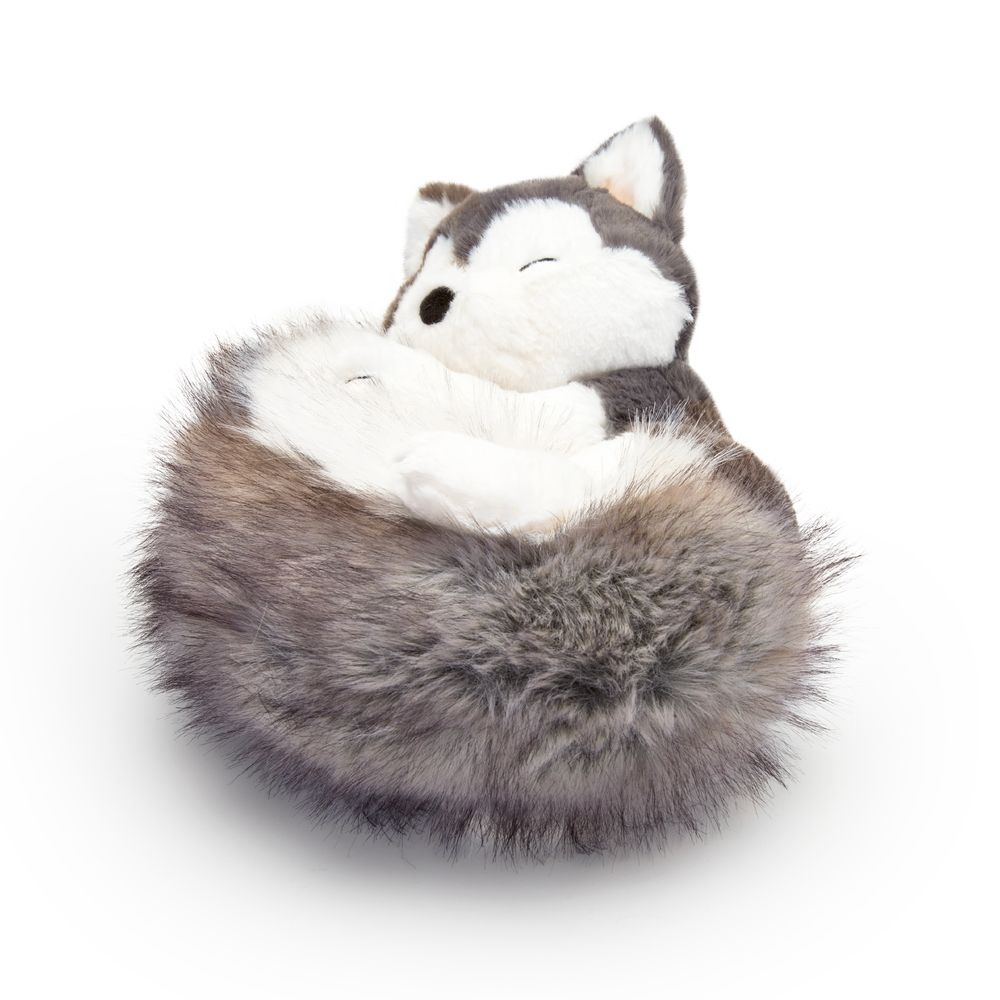 FAO Schwarz - 10” Big Tails Husky Plush - Plush