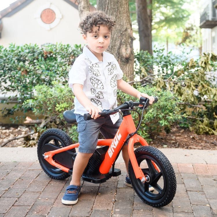 Best Ride on Cars - 12" Electric Bike - Red - Outdoor
