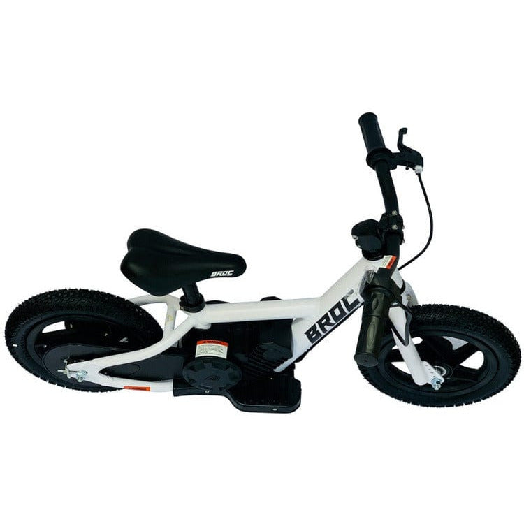 Best Ride on Cars - 12" Electric Bike - White - Outdoor