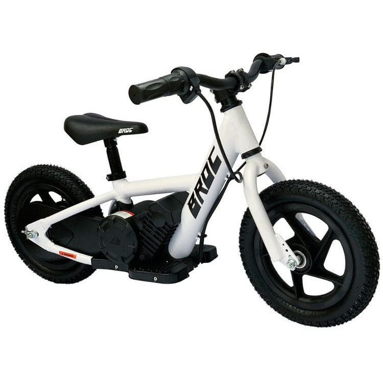 Best Ride on Cars - 12" Electric Bike - White - Outdoor