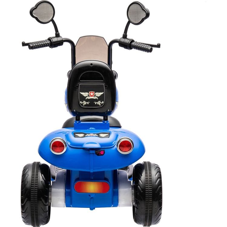 Freddo - 12V Kids Cruiser 1-Seater Motorcycle - Blue - Outdoor