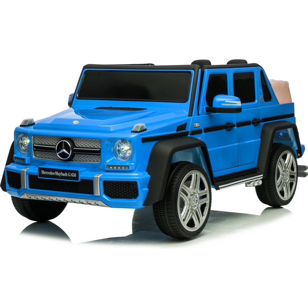 Freddo - 12V Mercedes Maybach G650 Landaulet 1-Seater Ride-On Car - Blue - Outdoor