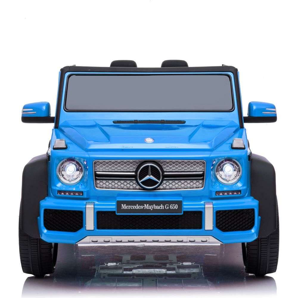 Freddo - 12V Mercedes Maybach G650 Landaulet 1-Seater Ride-On Car - Blue - Outdoor