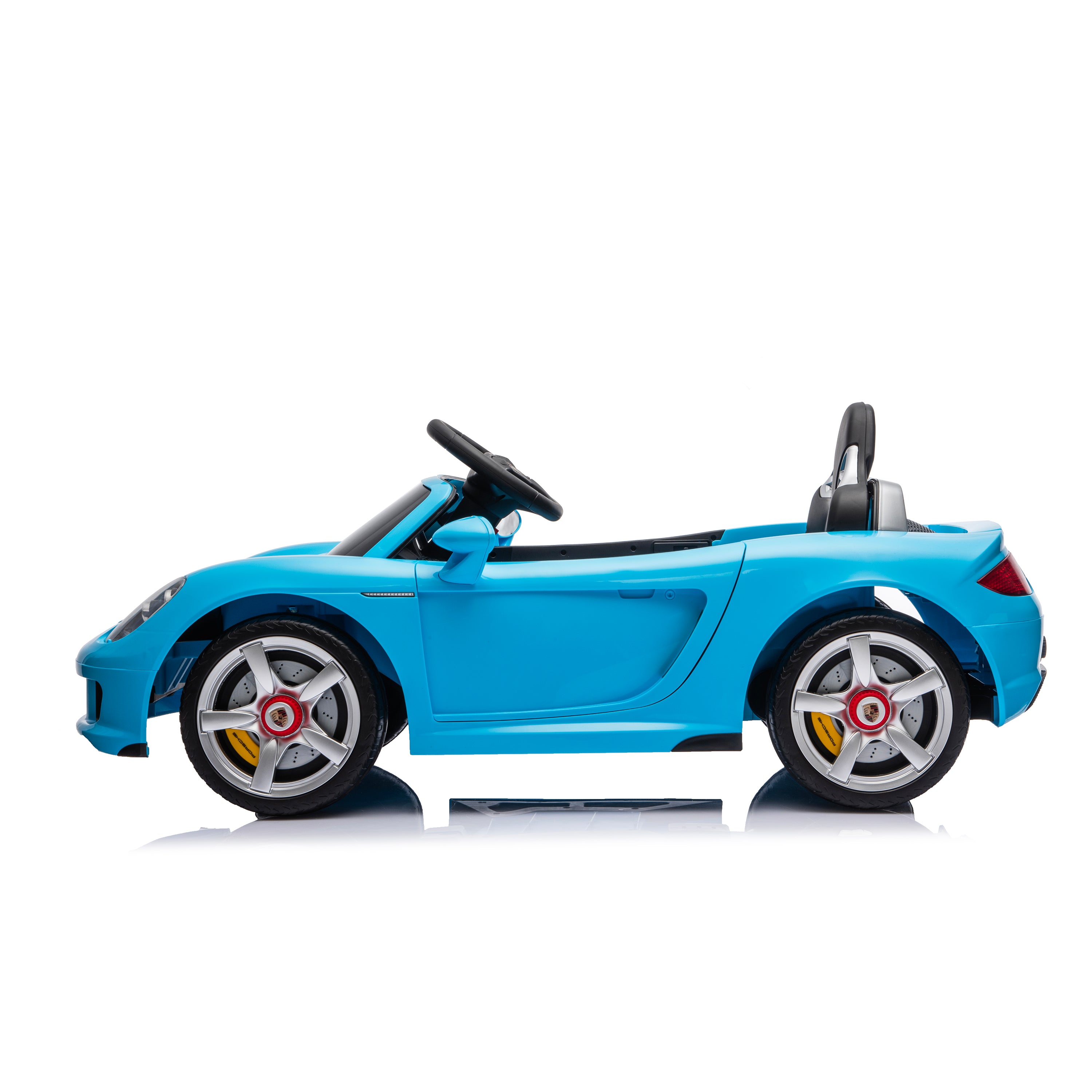 Freddo - 12V Porsche Carrera GT 1 Seater Ride On Car - Blue - Outdoor