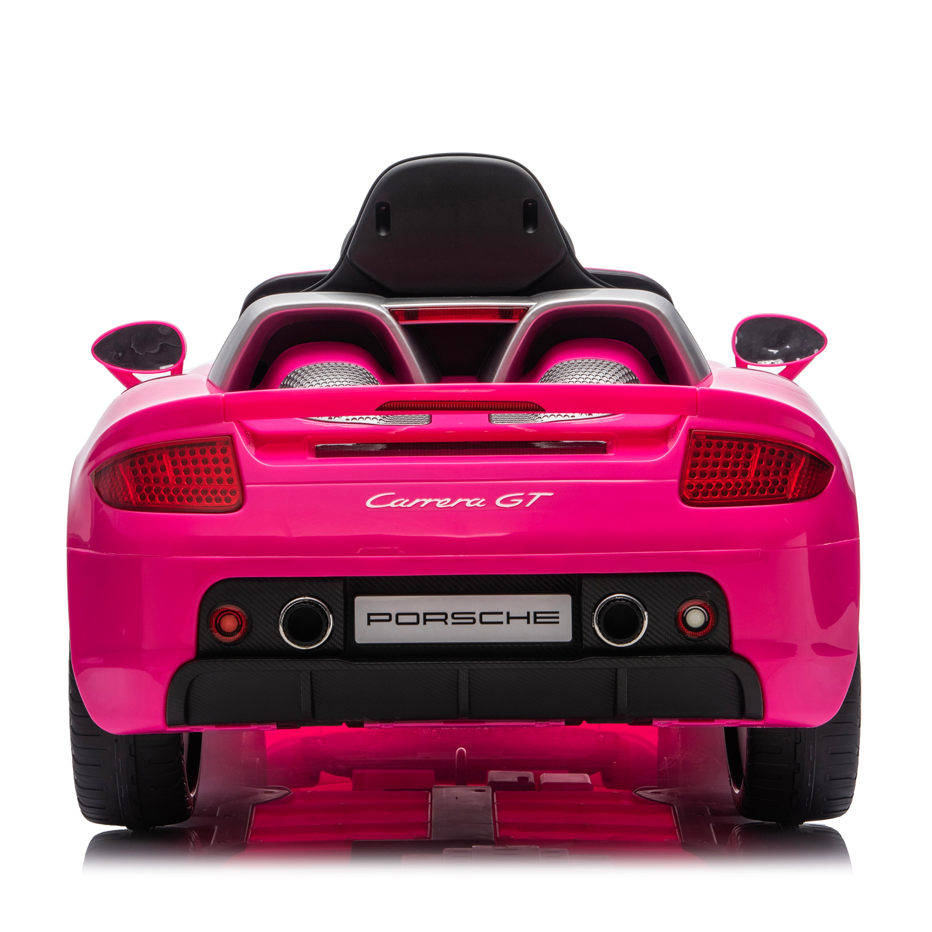 Freddo - 12V Porsche Carrera GT 1 Seater Ride On Car - Pink - Outdoor