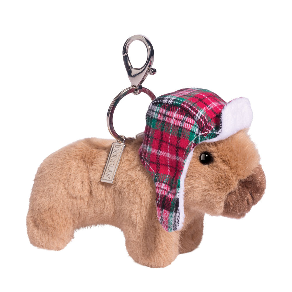 Winter Capybara Bag Charm