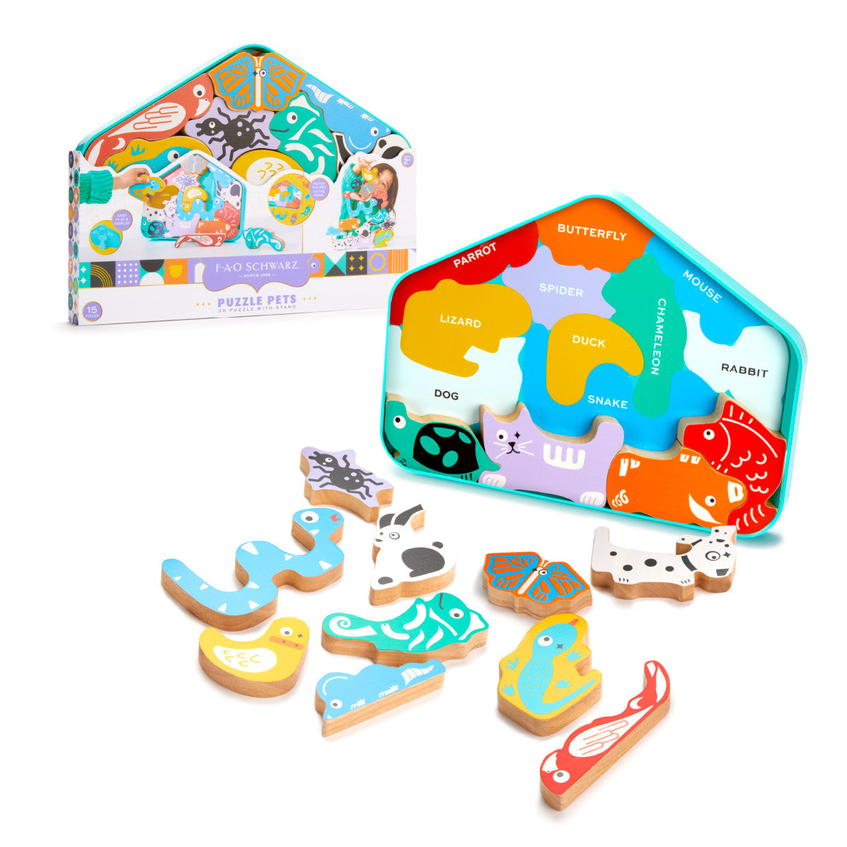 Puzzle Pets 3D Puzzle with Stand