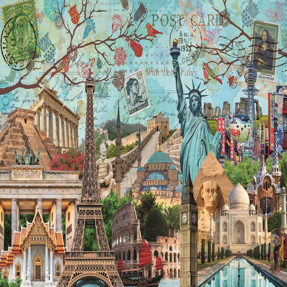 Big City Collage 5000 Piece Puzzle