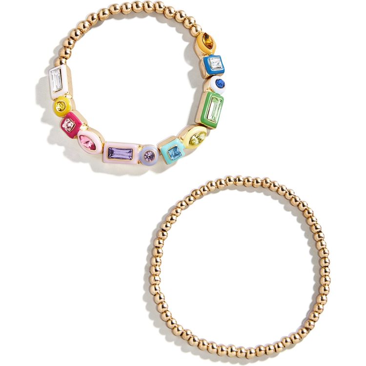 Pink Pouch with Jewelry Set