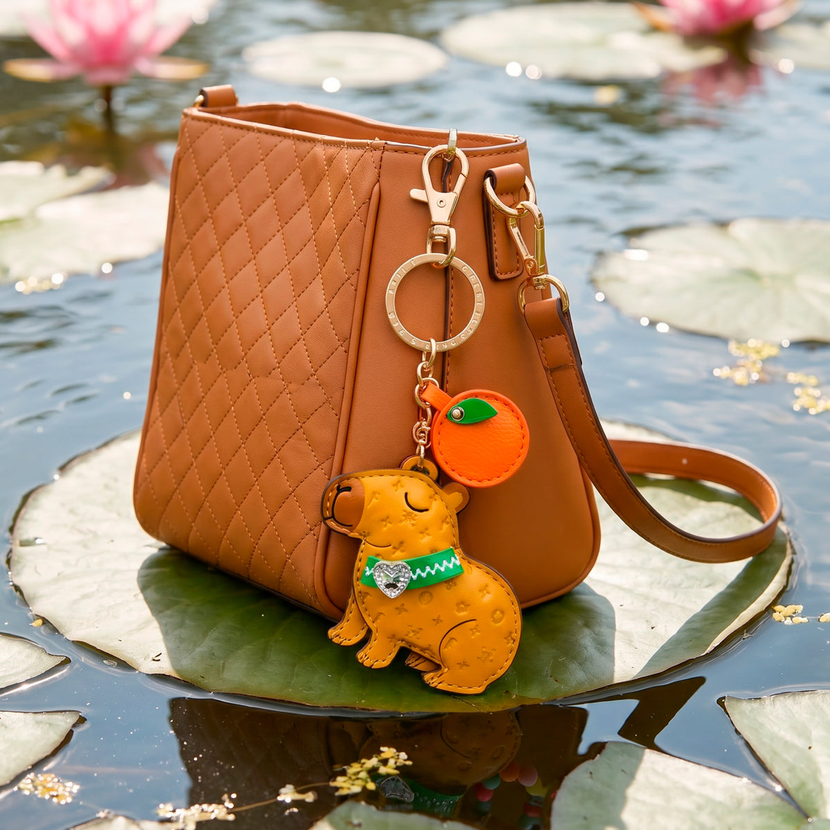 Capybara Bag Charm