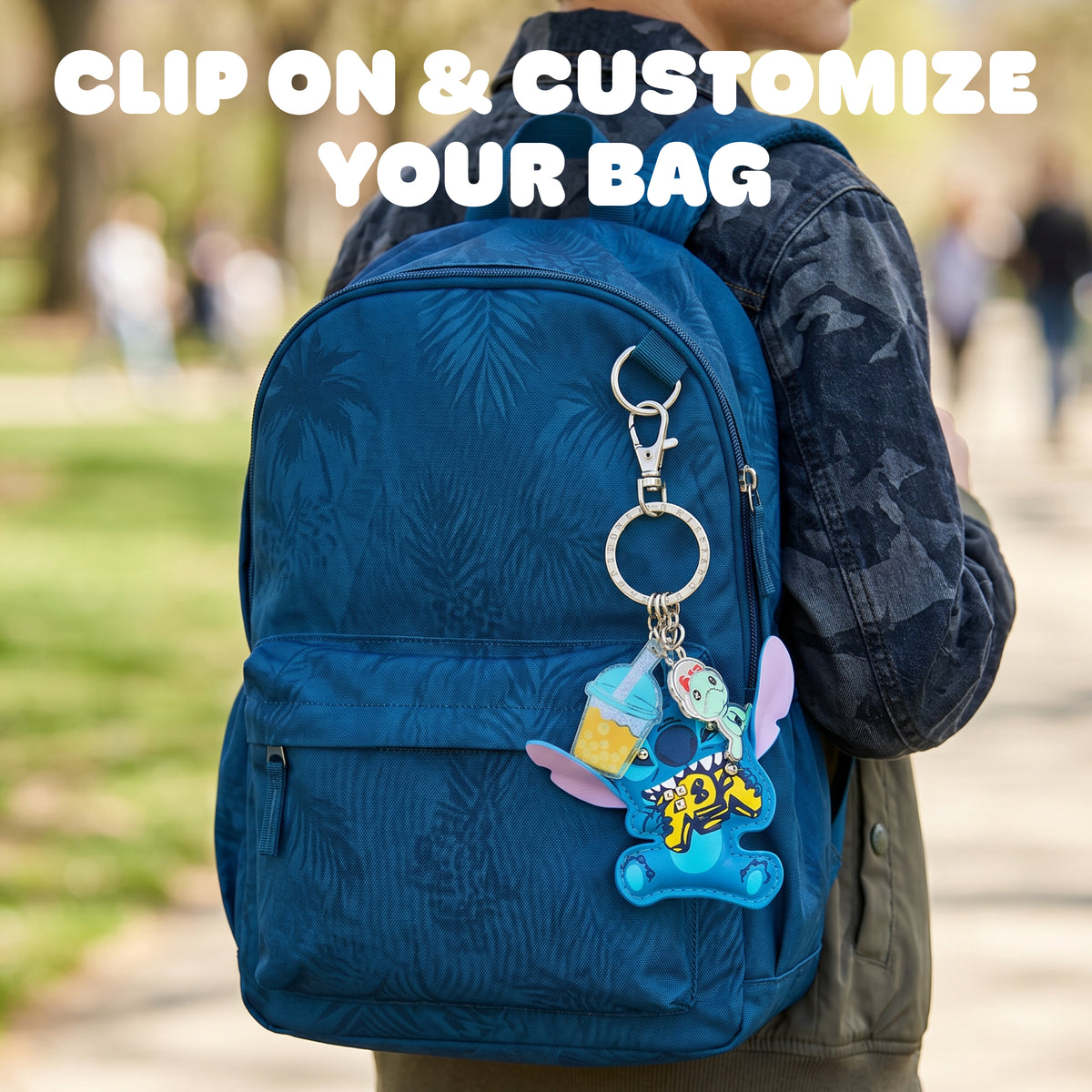 Disney Stitch Bag Charm