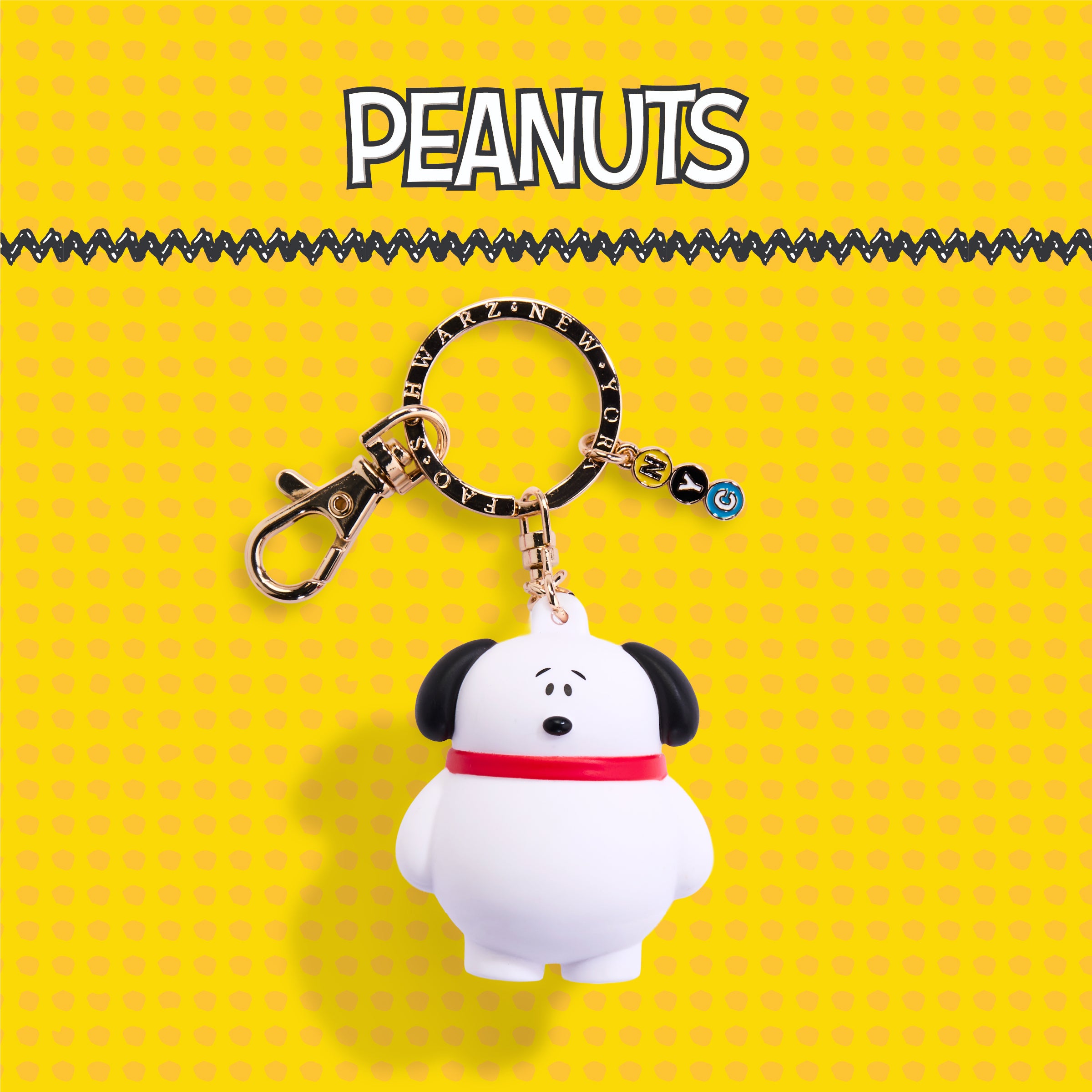 Peanuts Snoopy Vinyl Blob Bag Charm