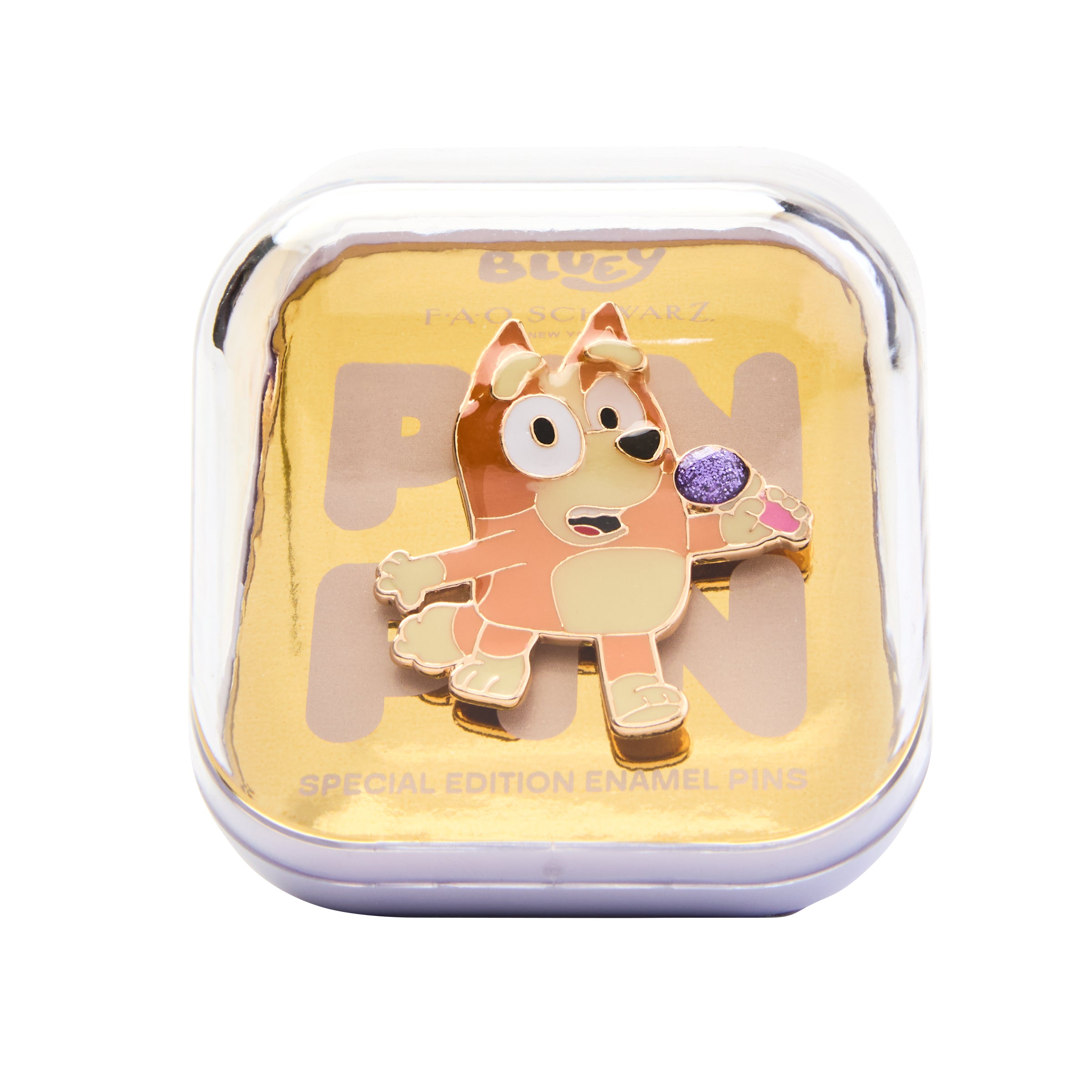FAO Schwarz x Bluey Bingo Enamel Pin