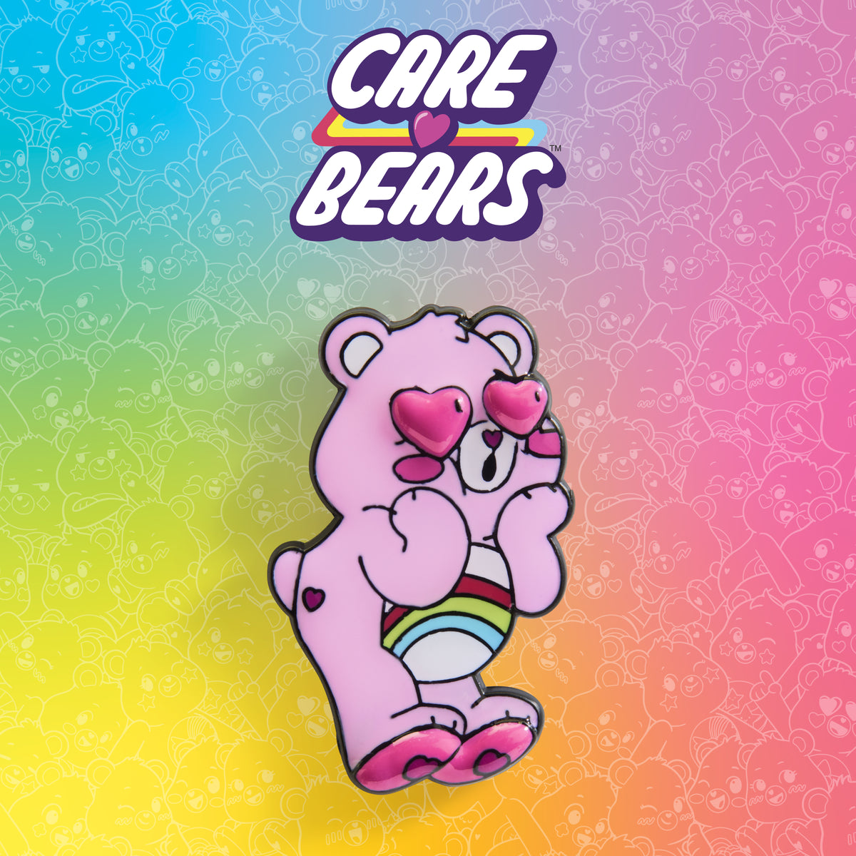 FAO Schwarz x Care Bears Cheer Bear Enamel Pin