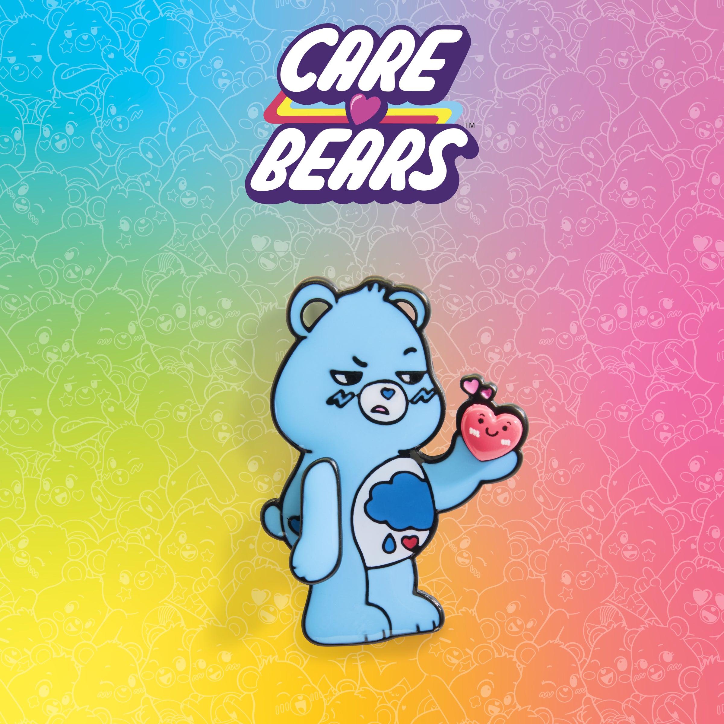 FAO Schwarz x Care Bears Grumpy Bear Enamel Pin