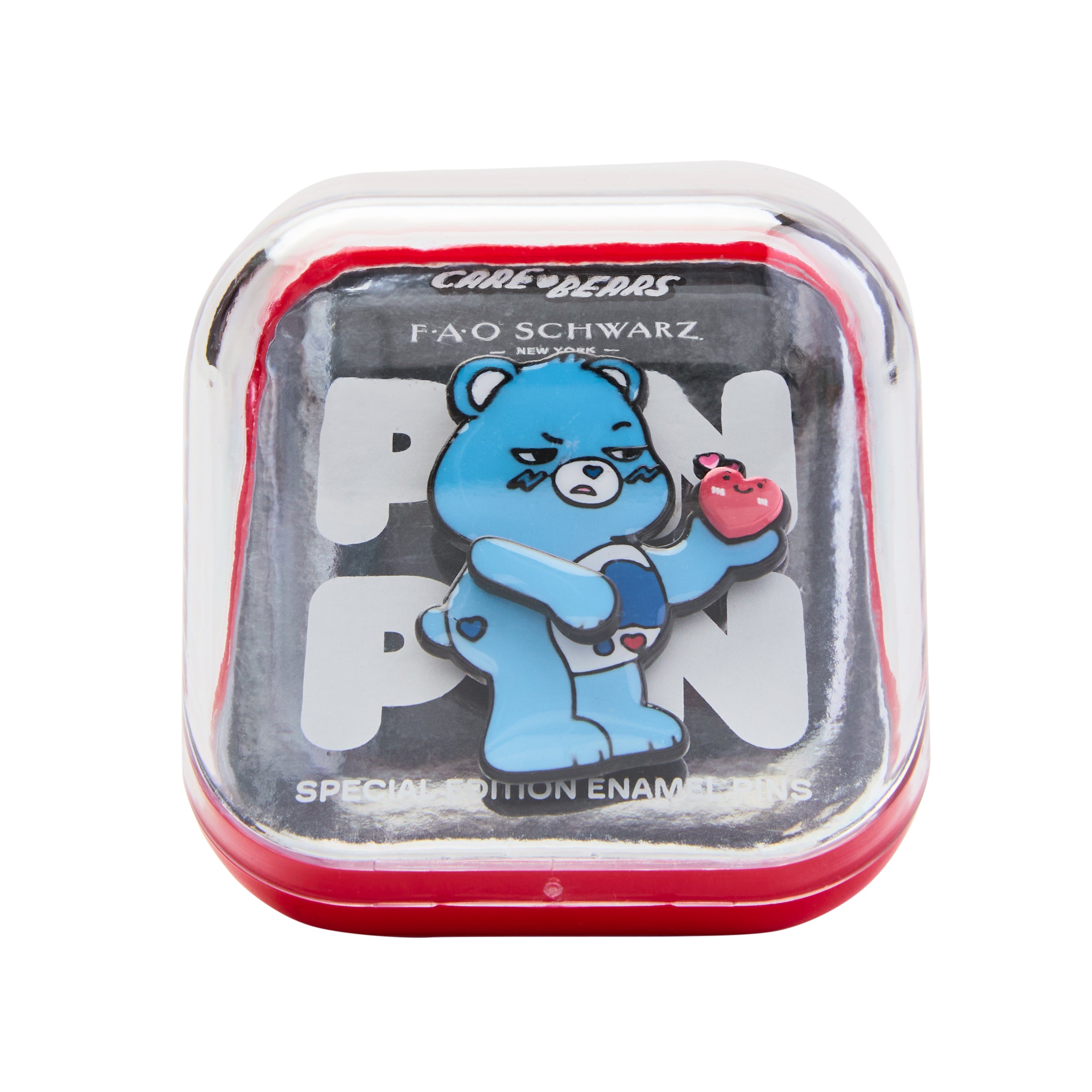 FAO Schwarz x Care Bears Grumpy Bear Enamel Pin