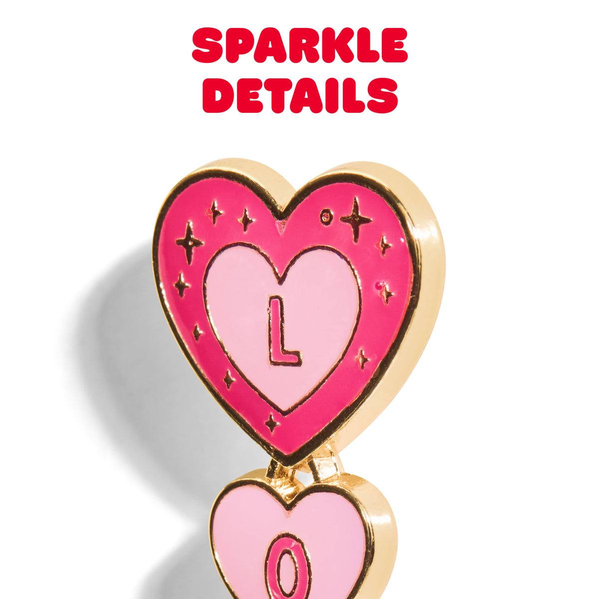 LOVE Stack Enamel Pin