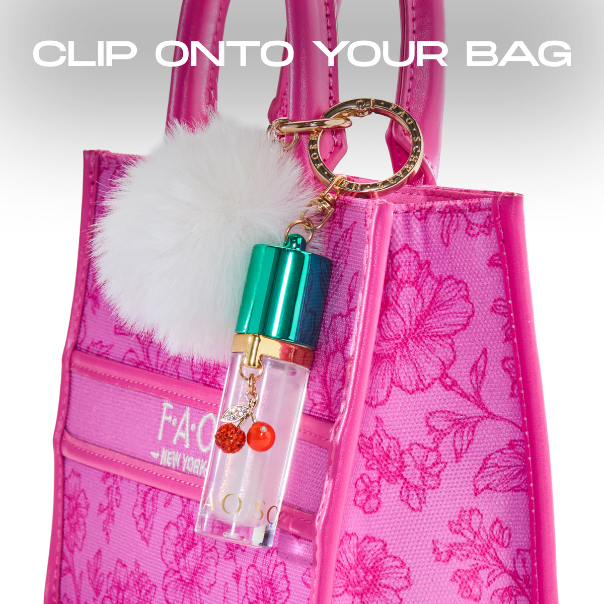 Lip Gloss Keychain – Glitter Glaze