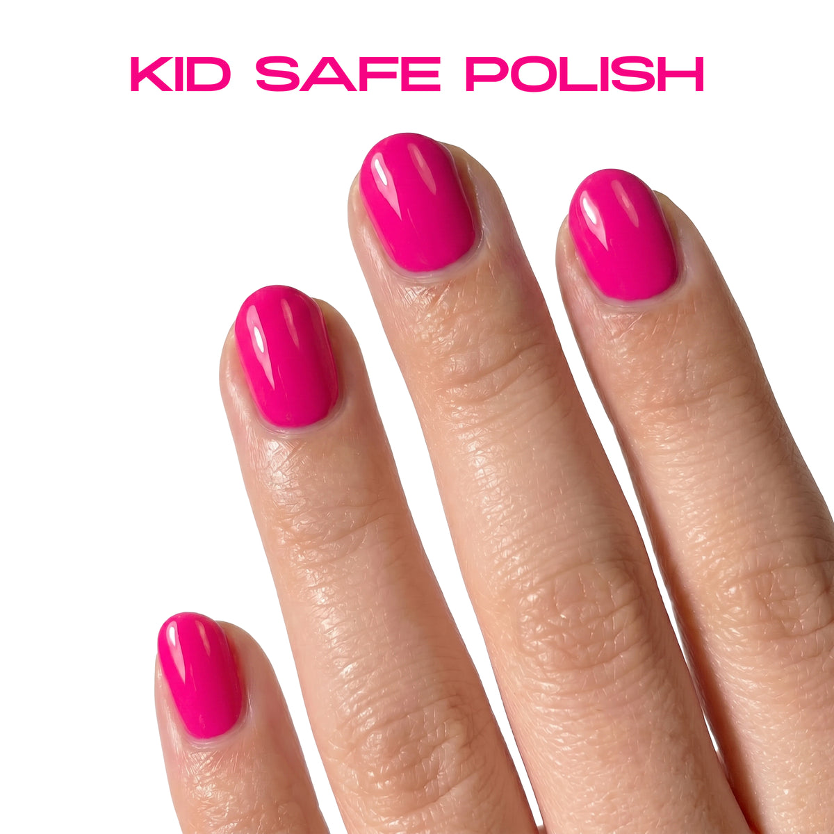 Nail Polish for Kids – Power Pink