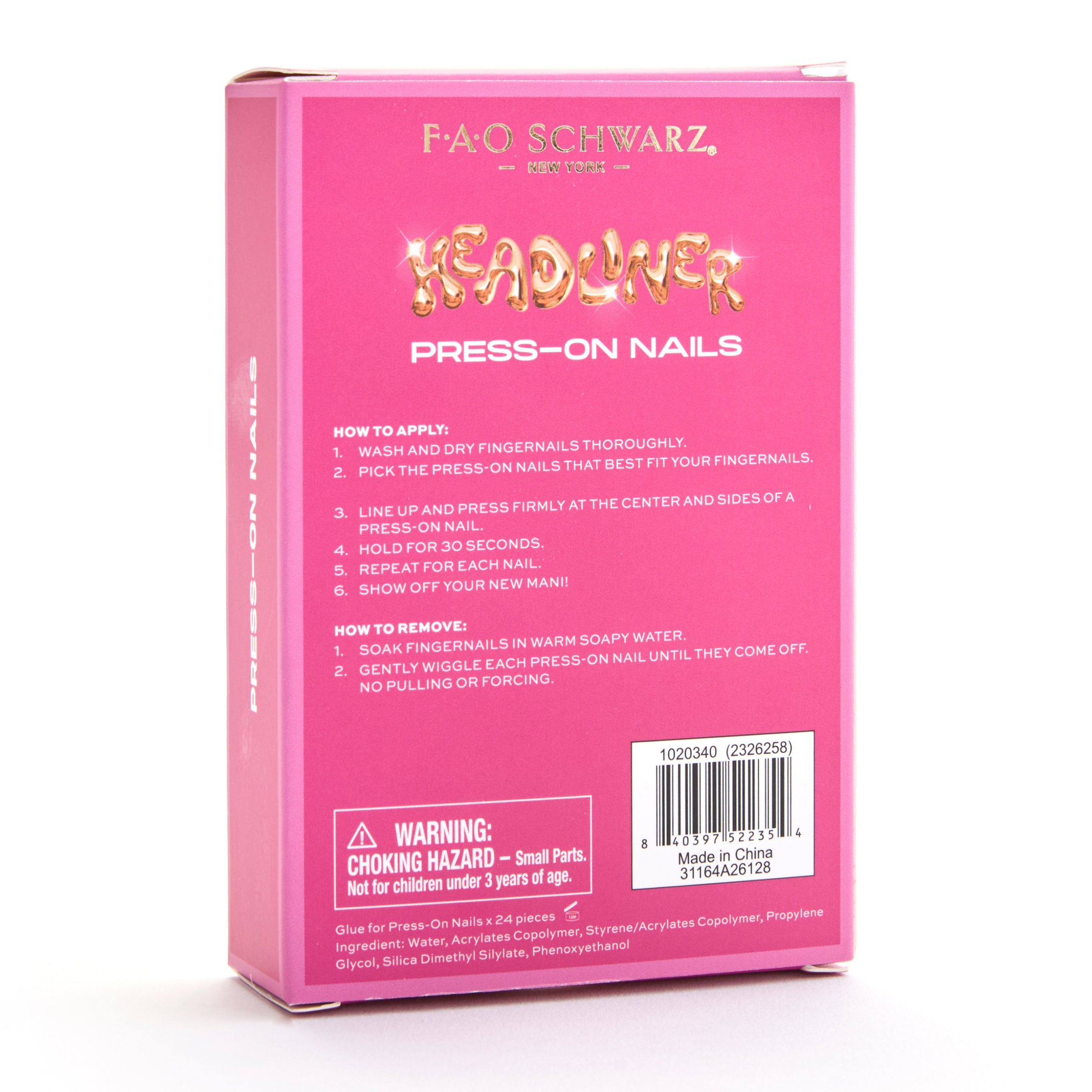 Press-On Nails 24 Piece - Headliner