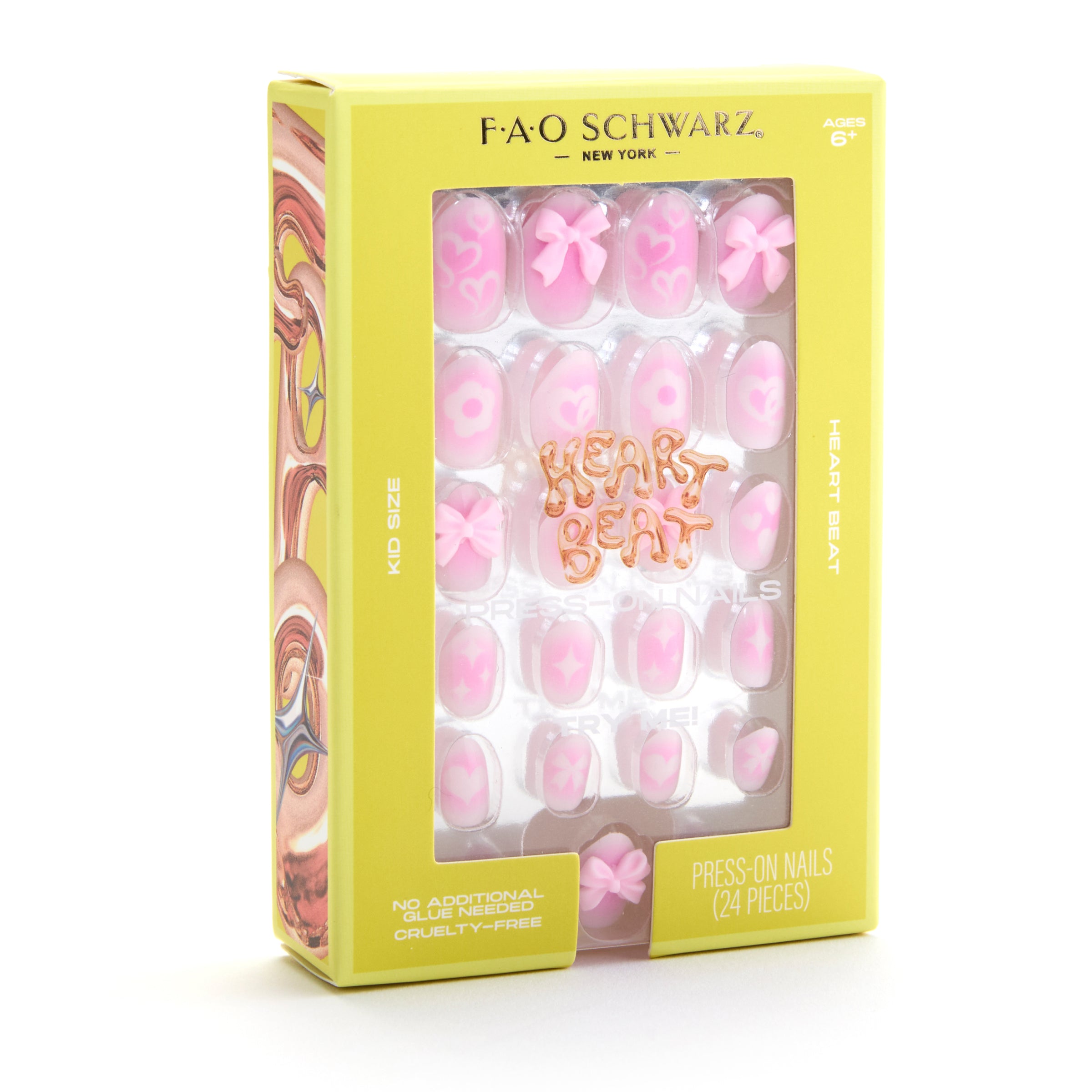Press-On Nails 24 Piece – Heart Beat