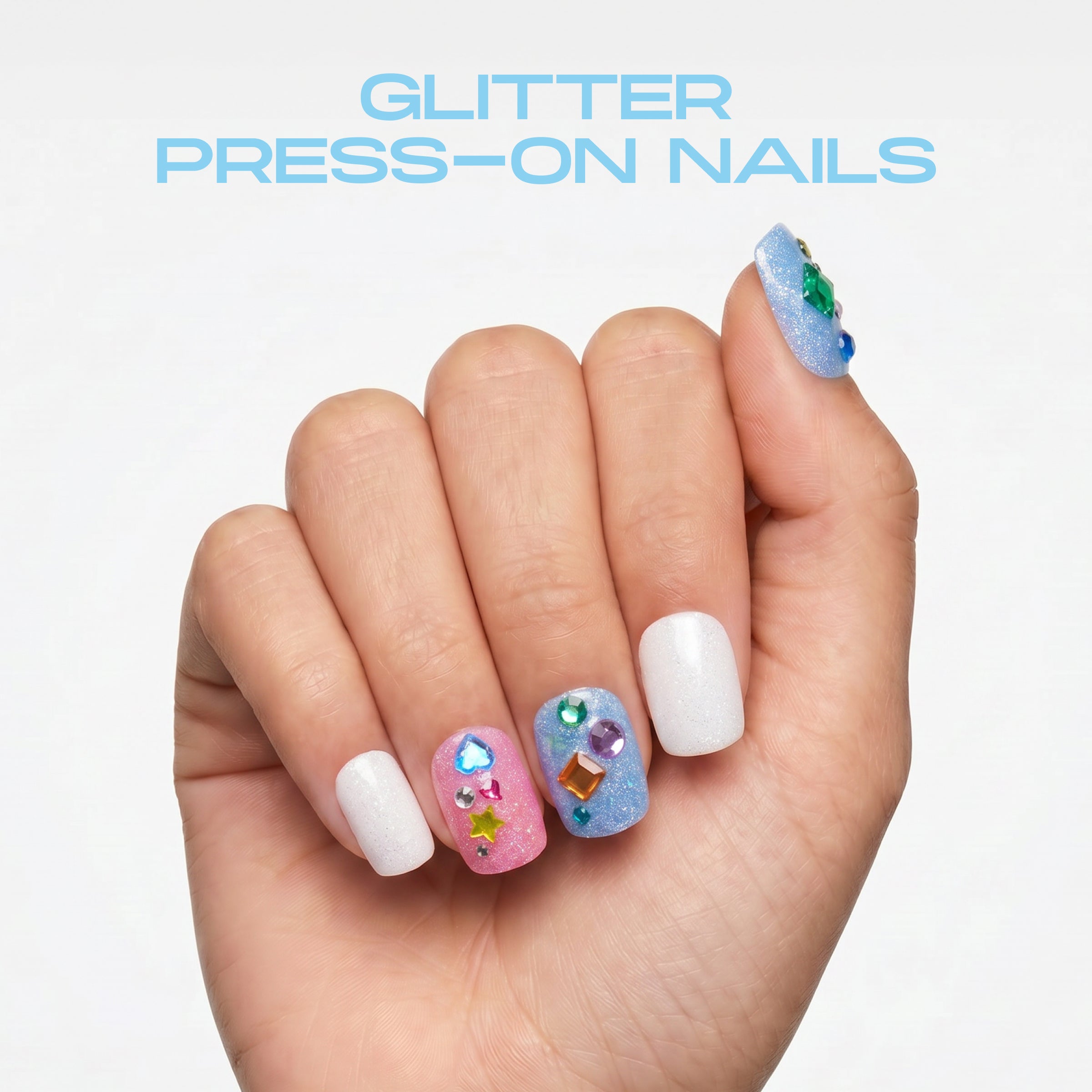 Press-On Nails 24 Piece - Glitterati