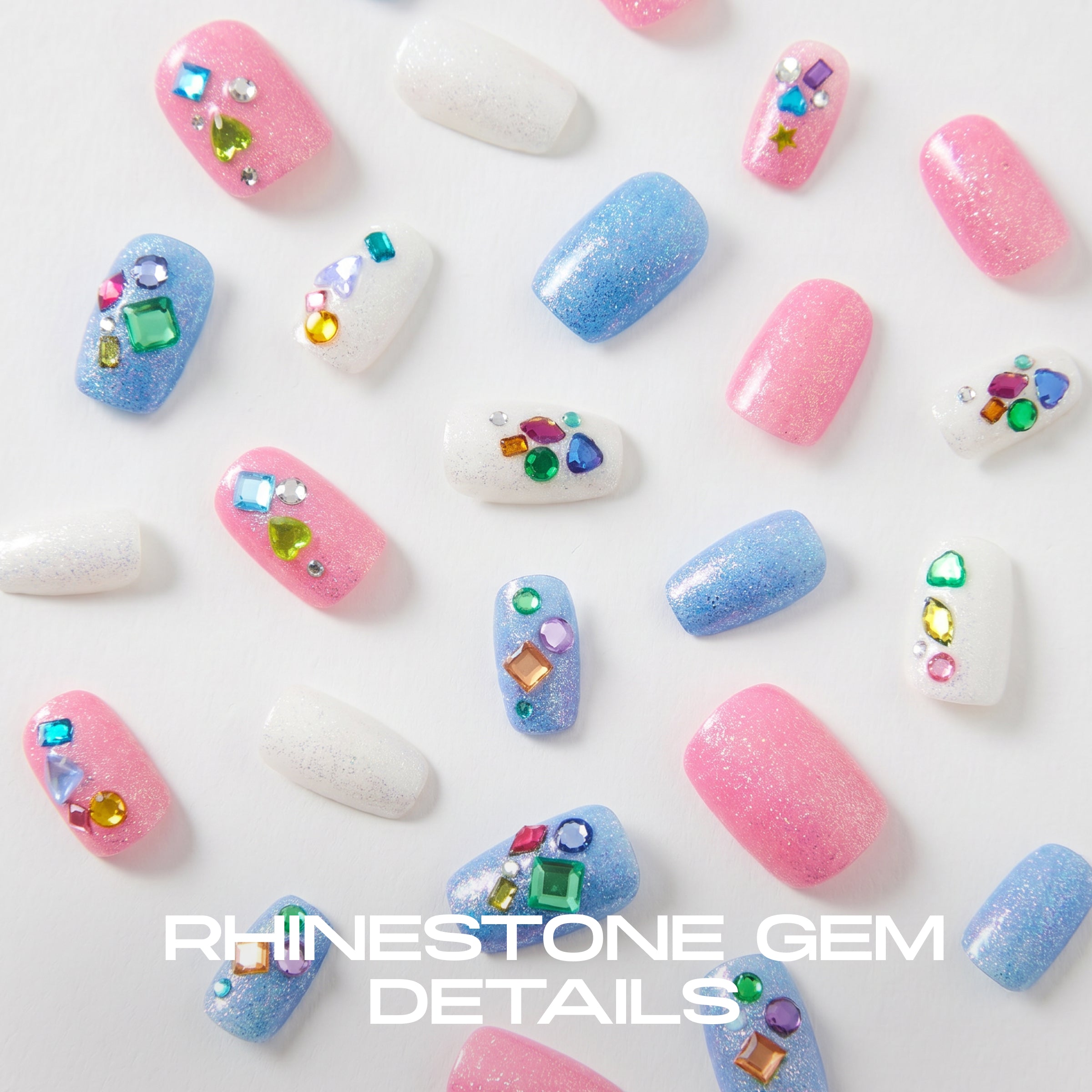 Press-On Nails 24 Piece - Glitterati