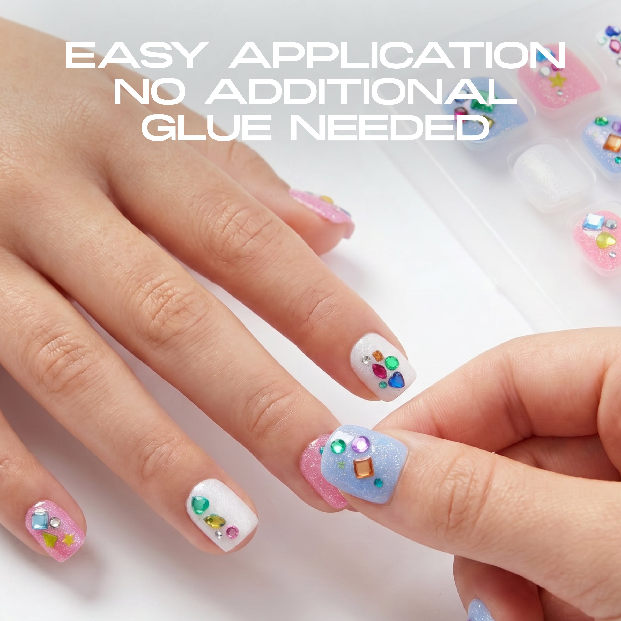 Press-On Nails 24 Piece - Glitterati