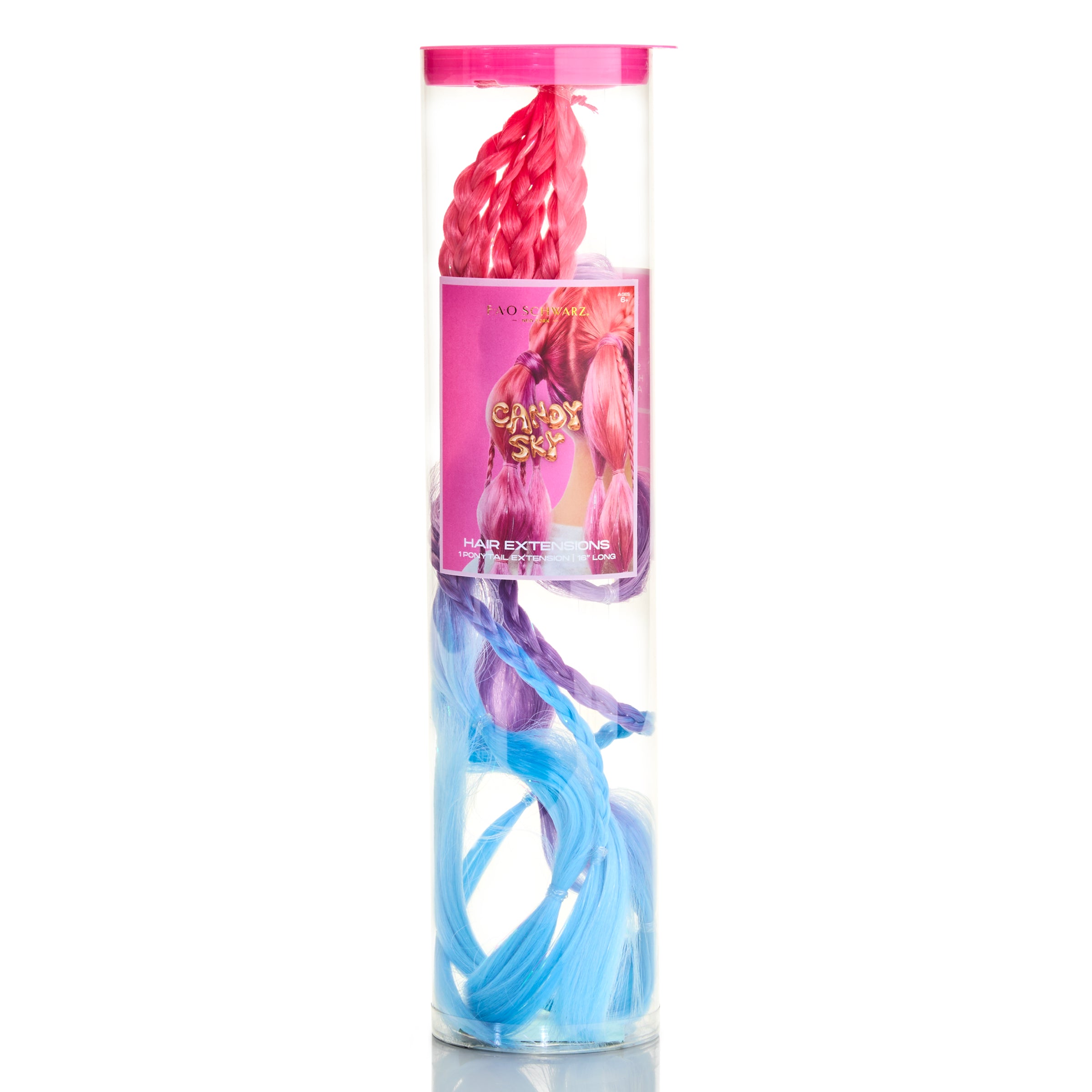 20” Wrap Ponytail Hair Extension – Candy Sky