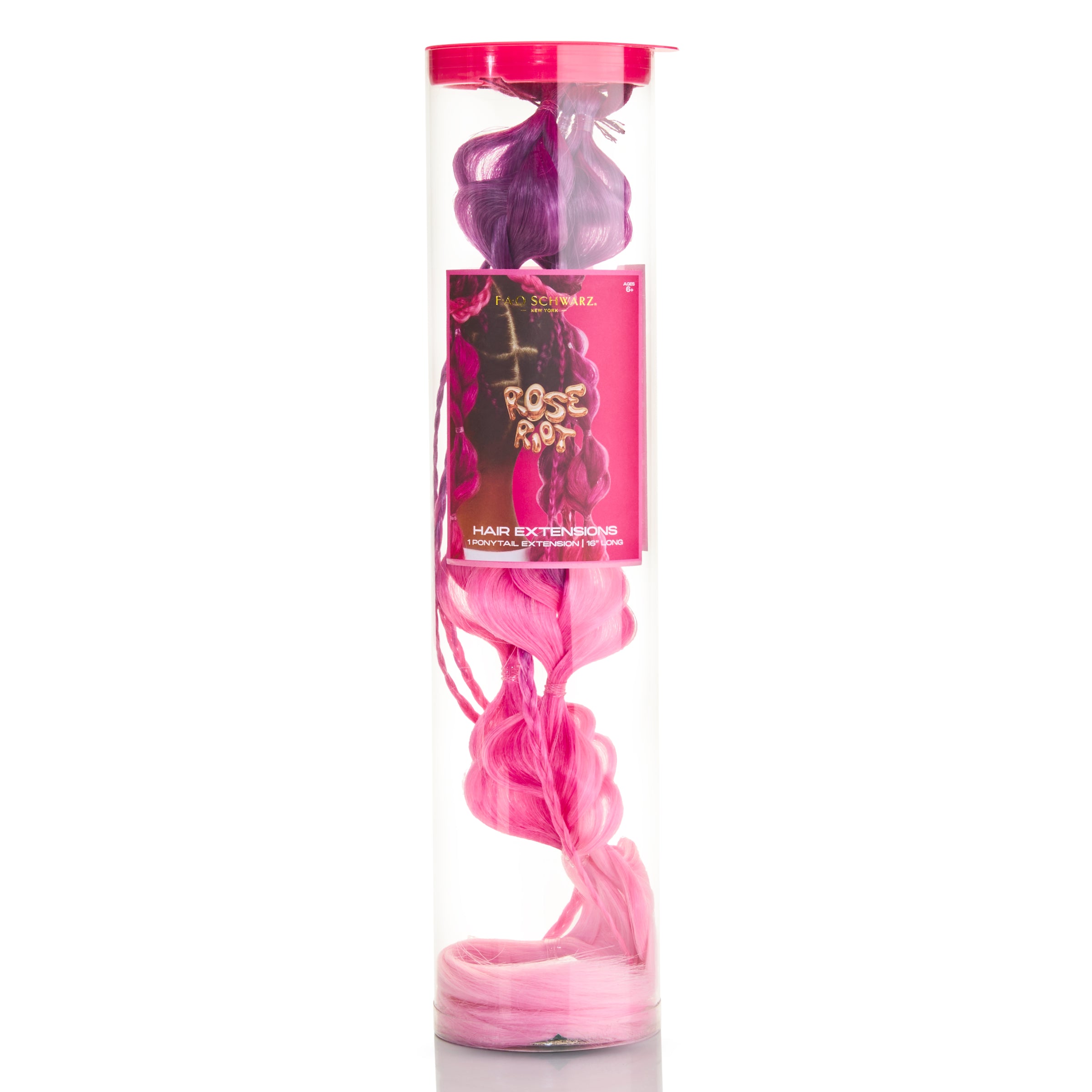 20” Wrap Ponytail Hair Extension – Rose Riot