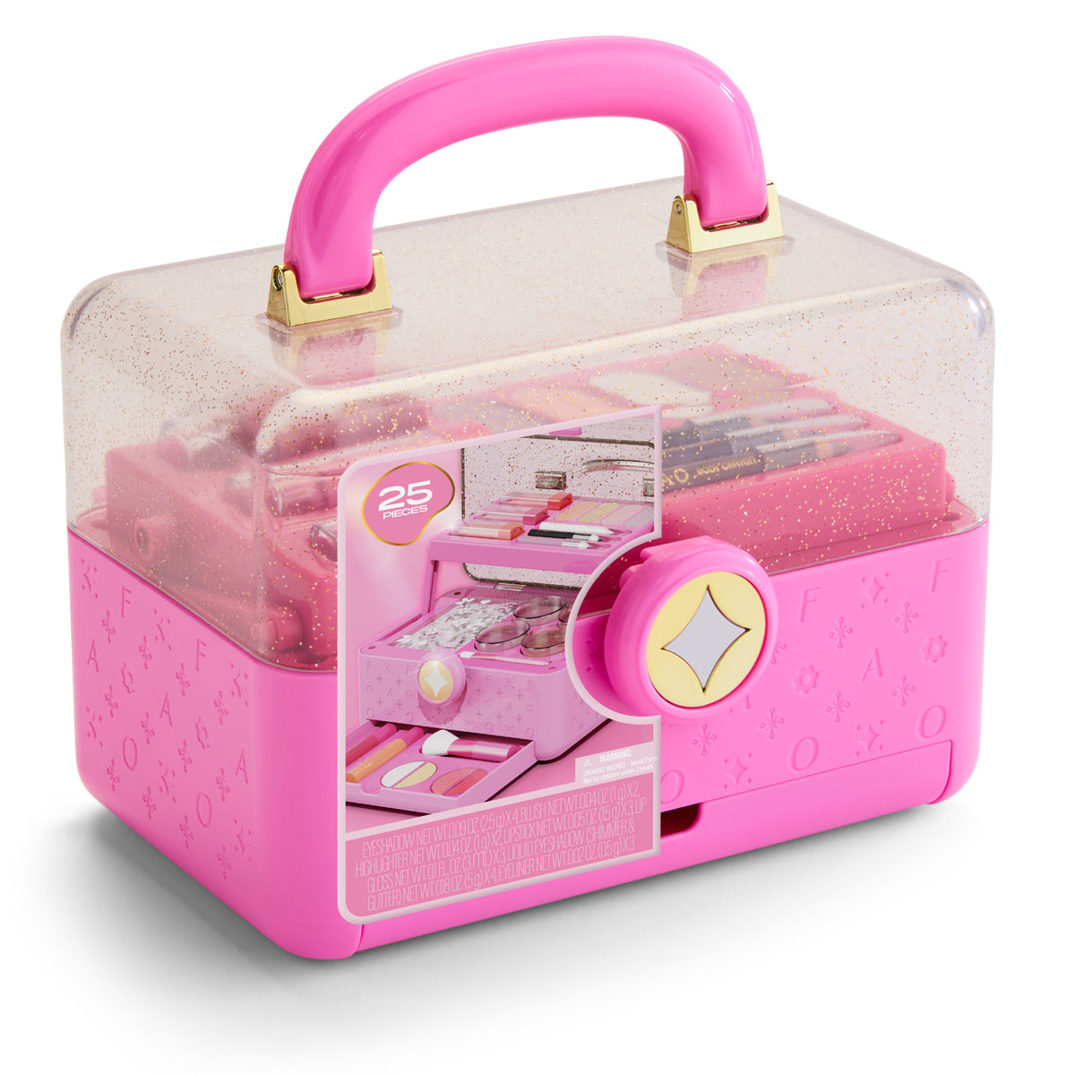 Pro Style Makeup Caddy, 27-Piece Cosmetic Set