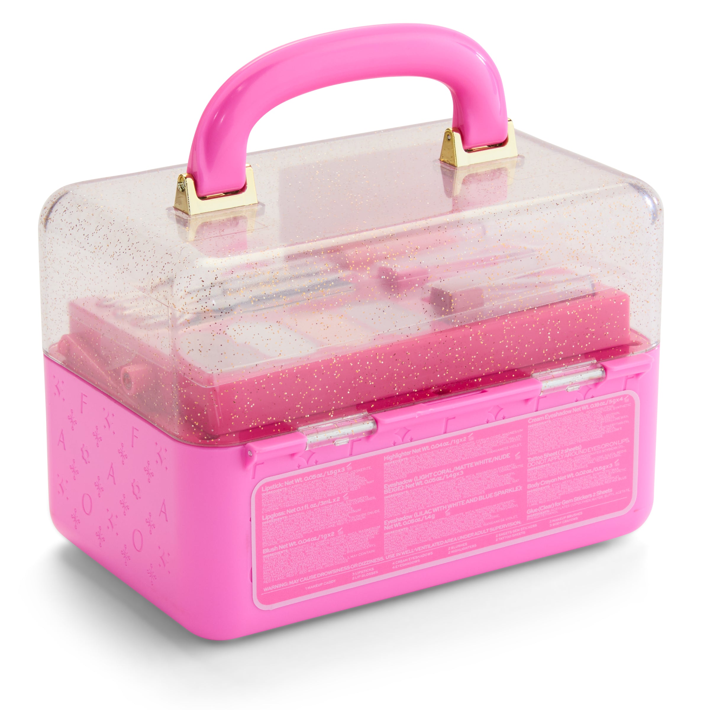 Pro Style Makeup Caddy, 27-Piece Cosmetic Set