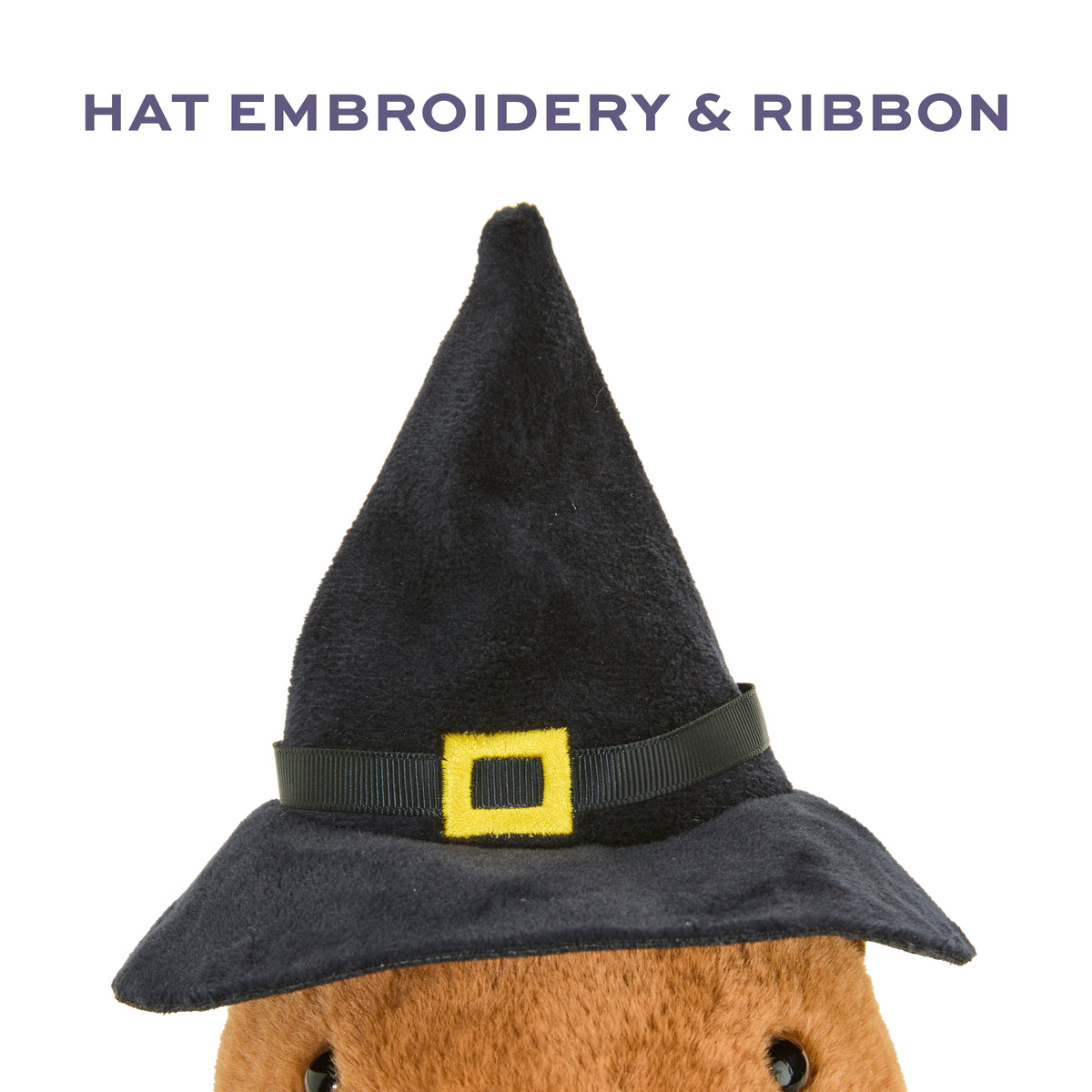 Capy Halloween 8” Capybara Witch Plush