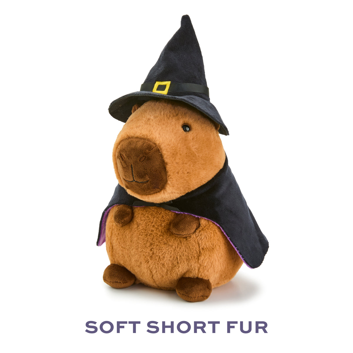 Capy Halloween 8” Capybara Witch Plush