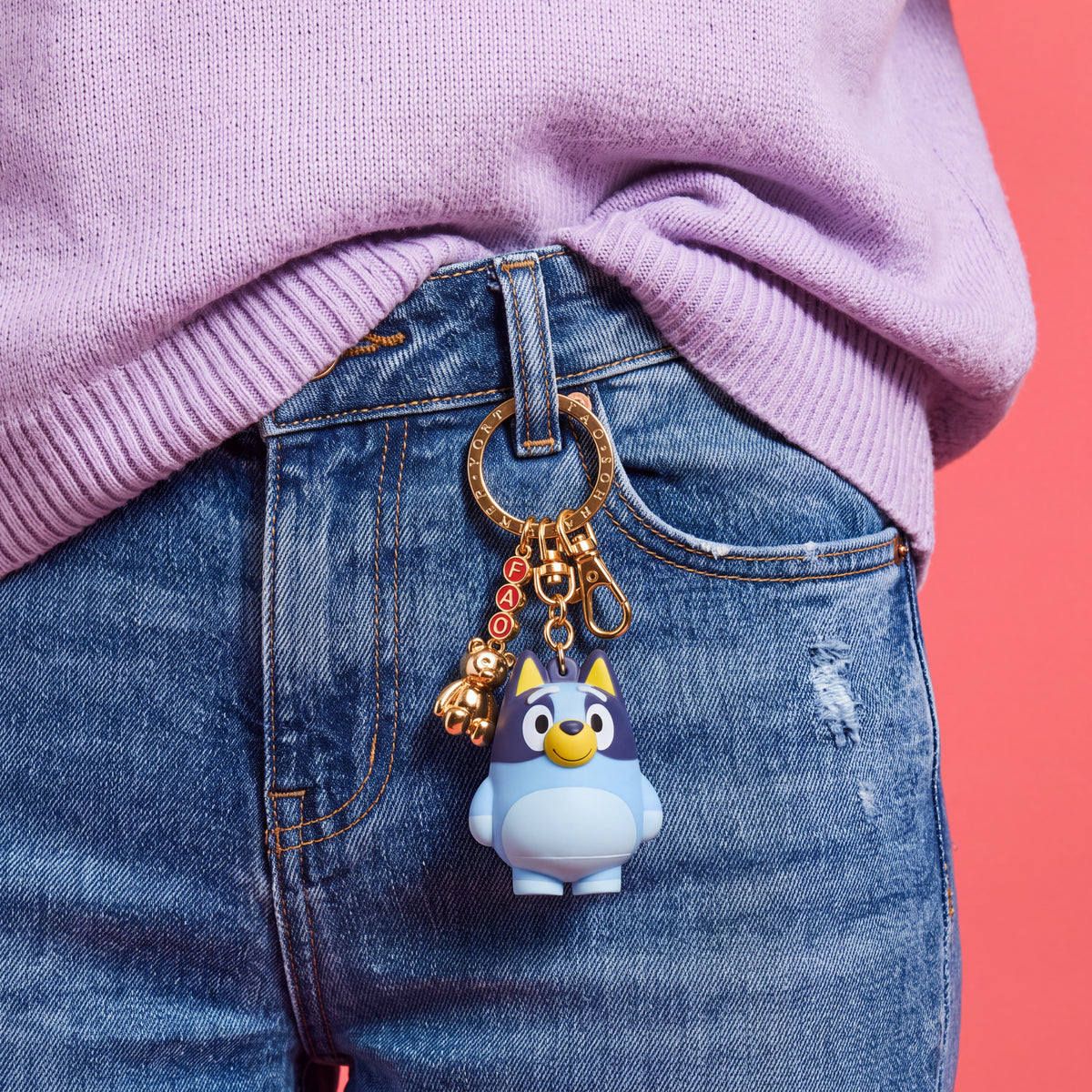 Bluey Vinyl Blob Bag Charm