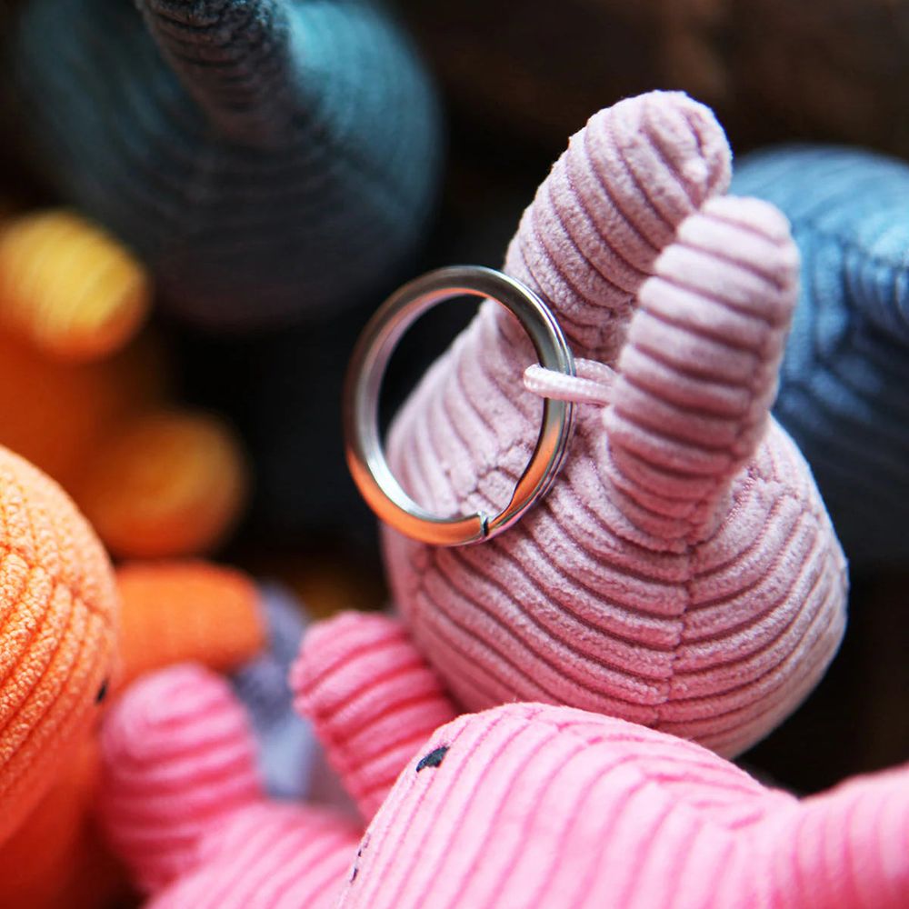 Miffy ECO Corduroy Keychain - Pink