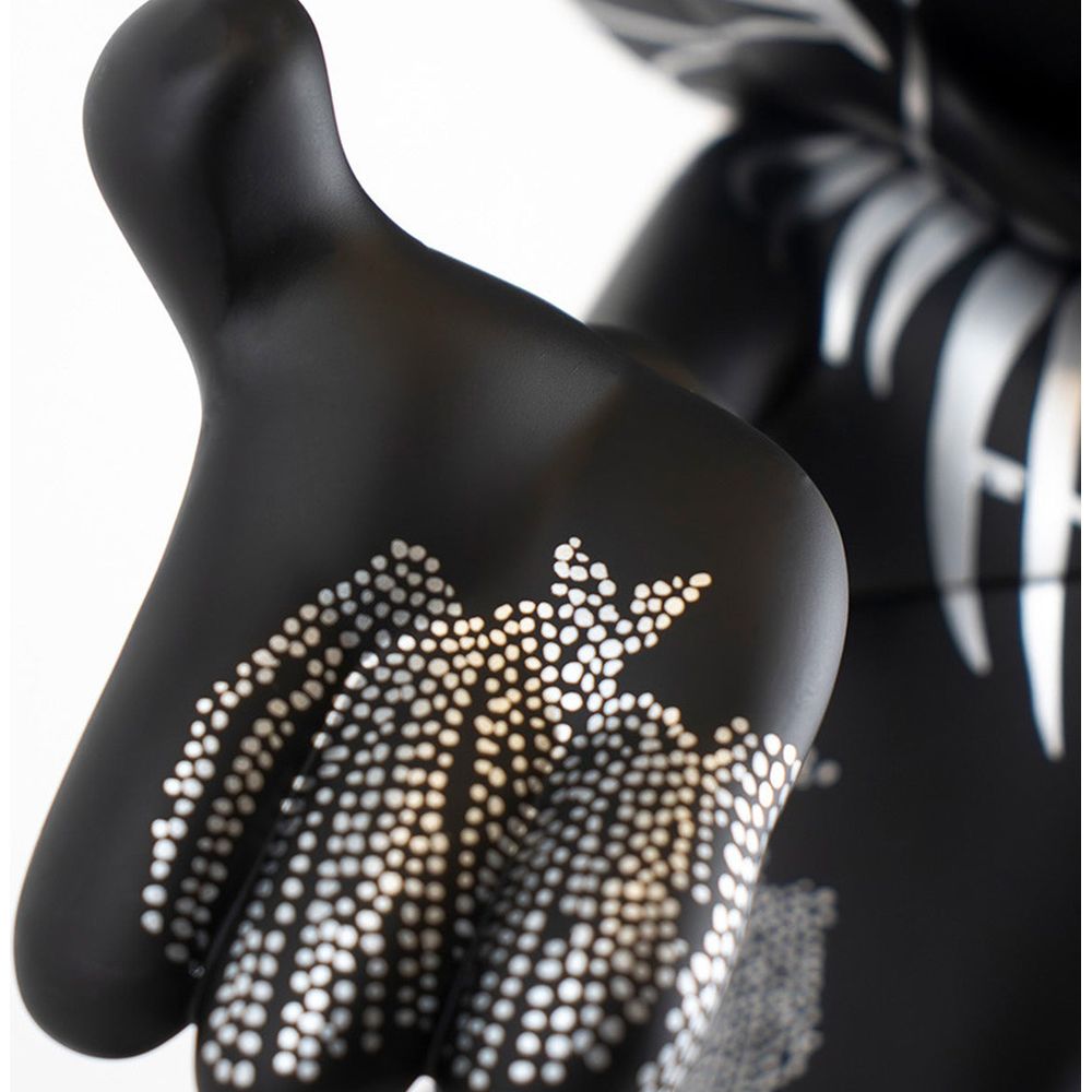 Mickey Mouse 12" Star Style Martyn Lawrence Bullard Figurine - Black & Silver