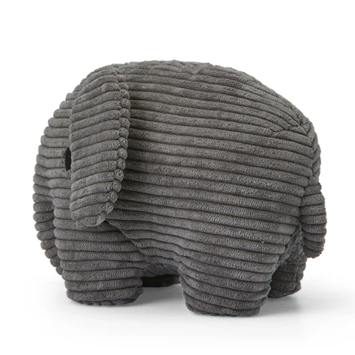 Miffy Elephant ECO Corduroy Grey Plush - 9"