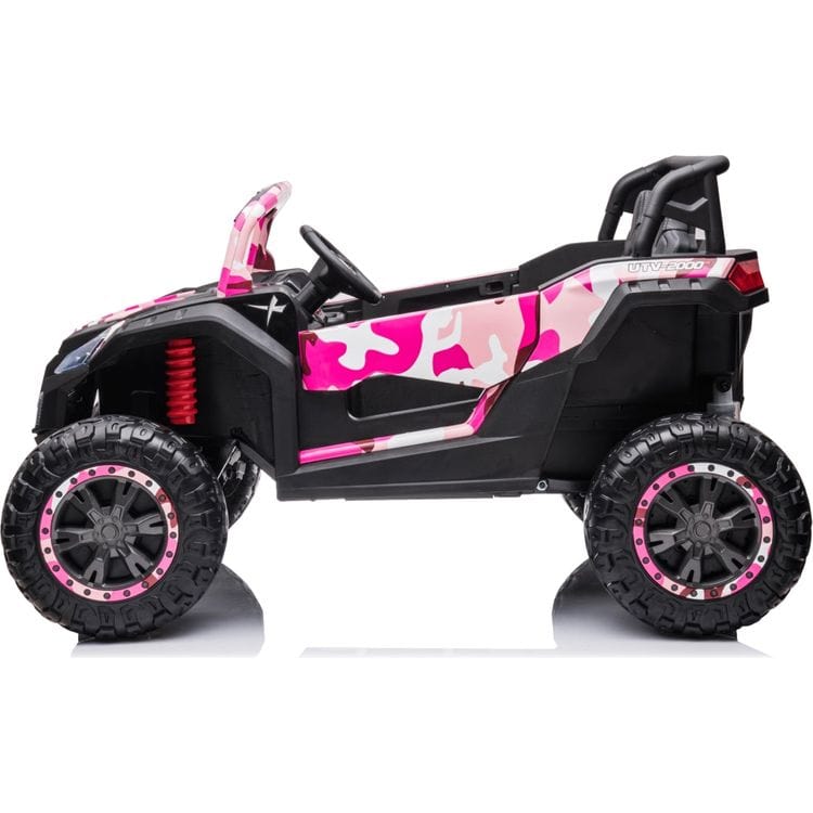 Freddo - 24V 4x4 Freddo Dune Buggy Buccaneer 2 Seater Ride on - Pink - Outdoor