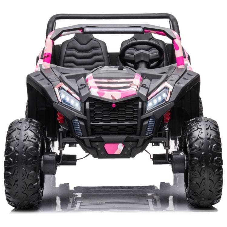 Freddo - 24V 4x4 Freddo Dune Buggy Buccaneer 2 Seater Ride on - Pink - Outdoor