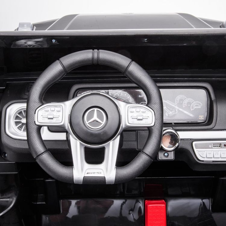Freddo - 24V 4x4 Mercedes Benz G63 AMG 2 Seater Ride On Car - Black - Outdoor