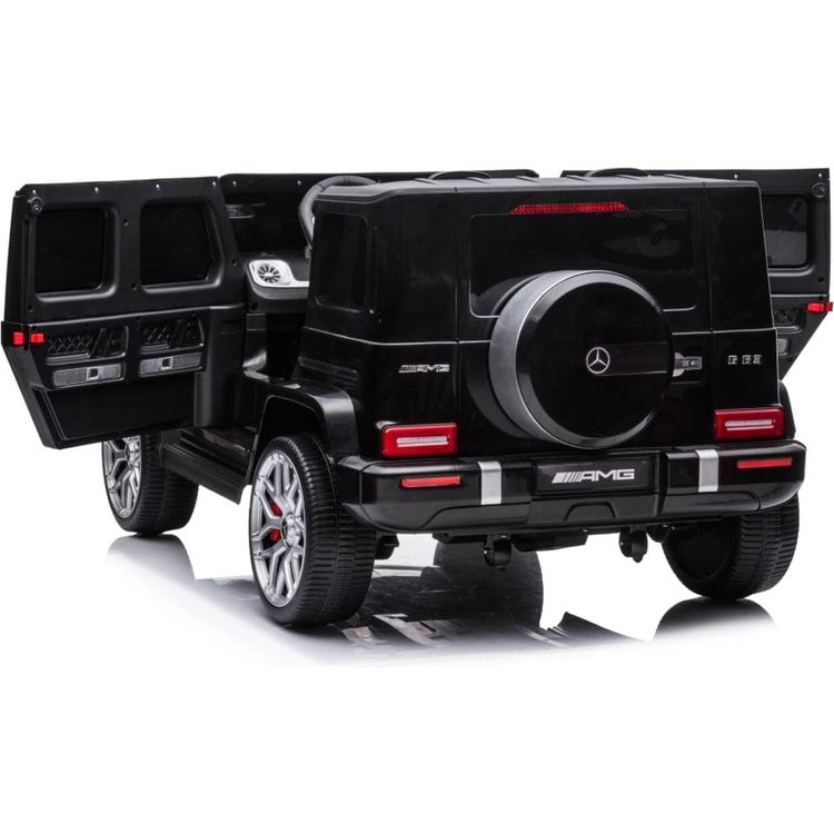 Freddo - 24V 4x4 Mercedes Benz G63 AMG 2 Seater Ride On Car - Black - Outdoor