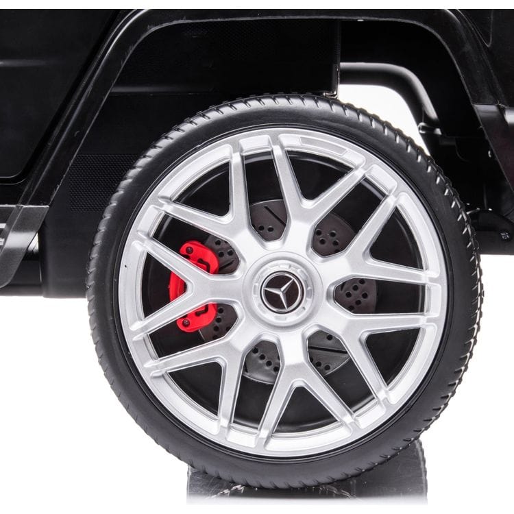 Freddo - 24V 4x4 Mercedes Benz G63 AMG 2 Seater Ride On Car - Black - Outdoor