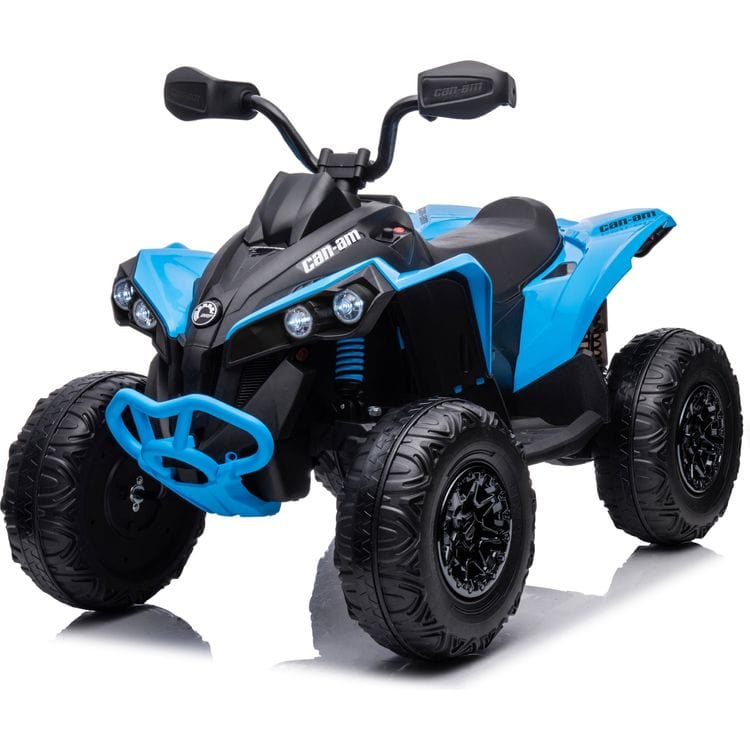 Freddo - 24V Can Am Renegade 1-Seater ATV Ride On - Blue - Outdoor