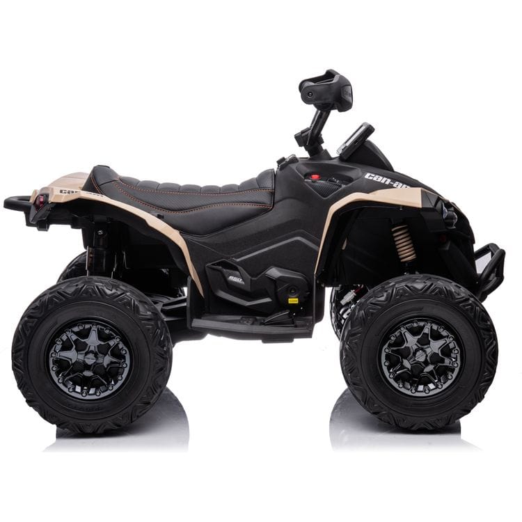 Freddo - 24V Can Am Renegade 1-Seater ATV Ride On - Khaki - Outdoor