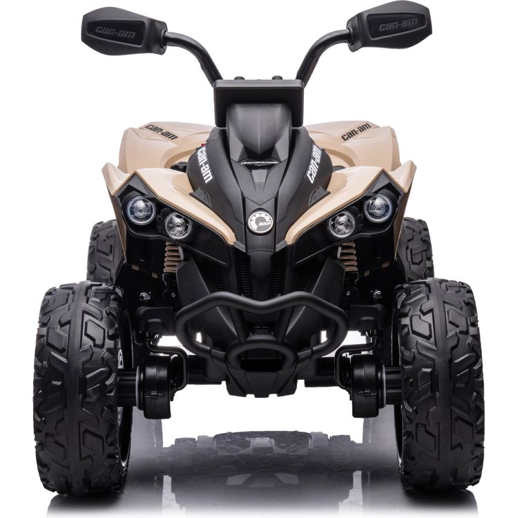 Freddo - 24V Can Am Renegade 1-Seater ATV Ride On - Khaki - Outdoor