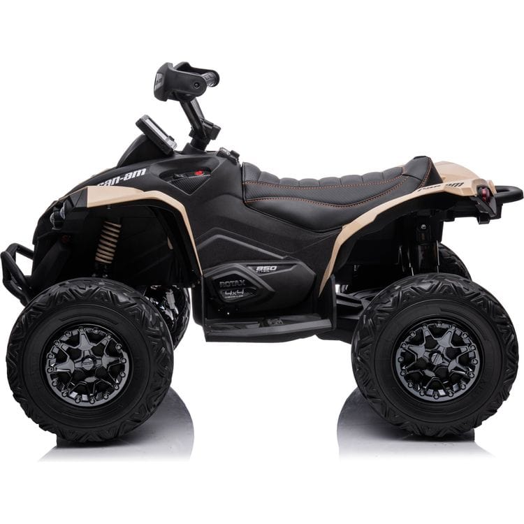 Freddo - 24V Can Am Renegade 1-Seater ATV Ride On - Khaki - Outdoor