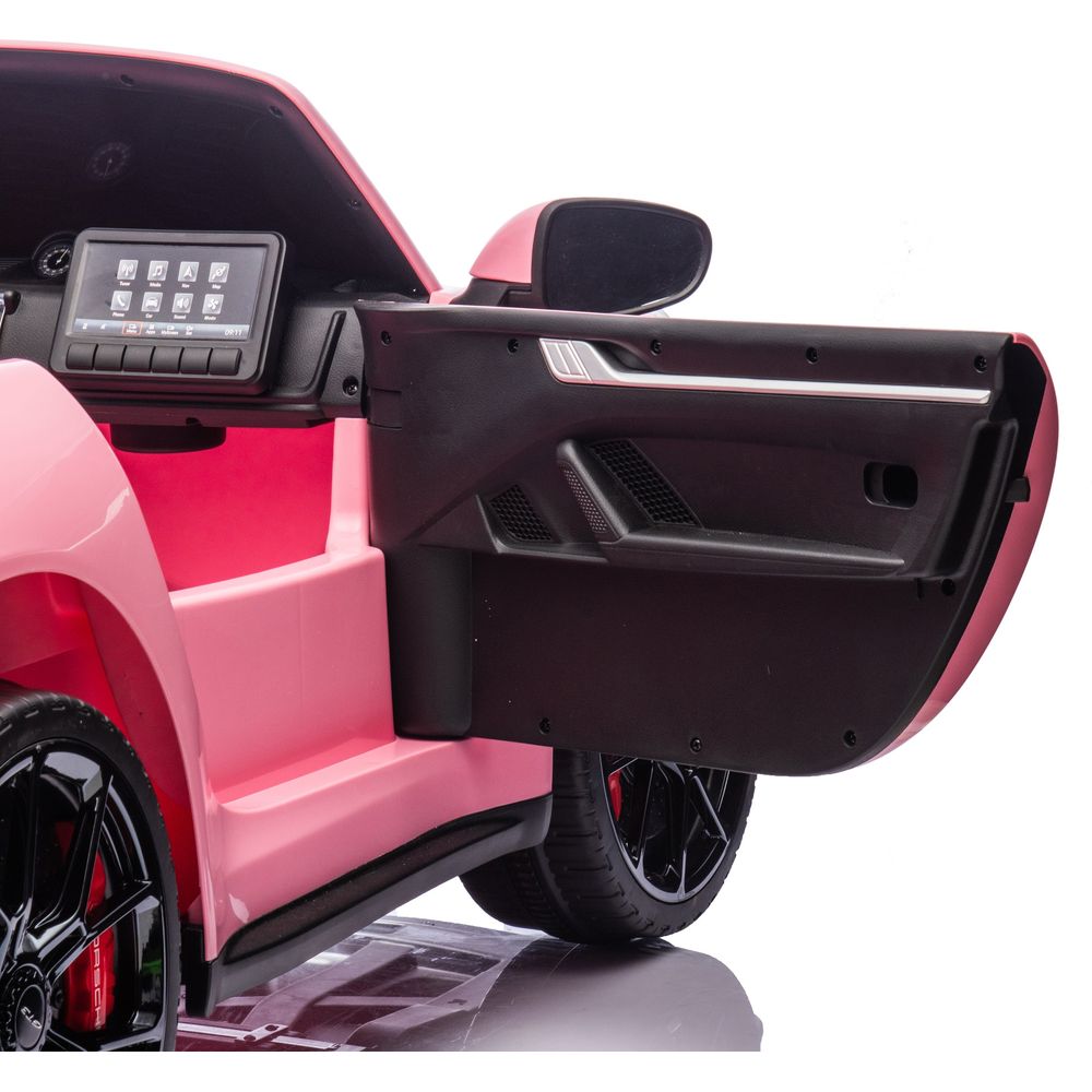 Freddo - 24V Porsche 911 GT3 2-Seater Kids Ride-On Car with Remote Control - Pink - Outdoor